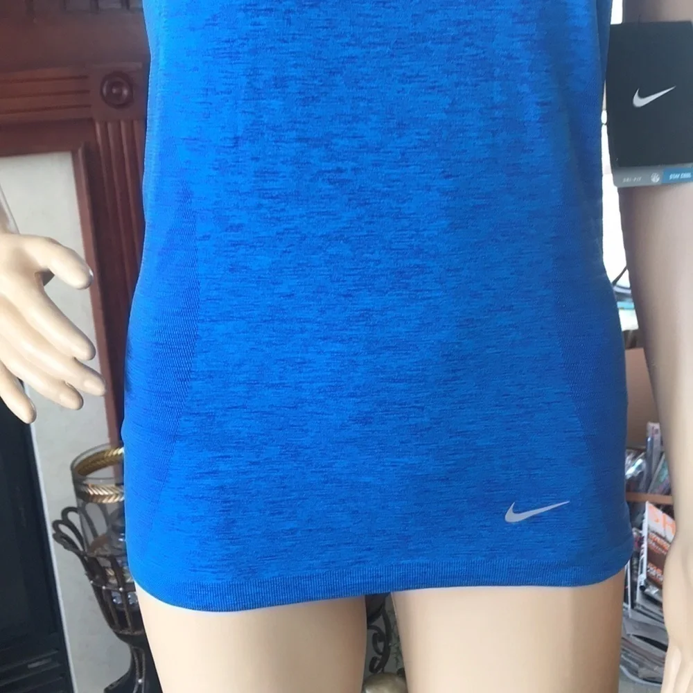 Brand New Nike Dri-Fit Blue Racerback Tank Top